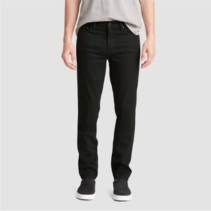 Levi's Men's Jet Black Skinny Jeans flex for new 32 x 32 zip up